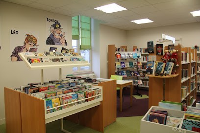 Bibliothèque Alain-Fournier, Bibliothèque à Mehun-sur-Yèvre
