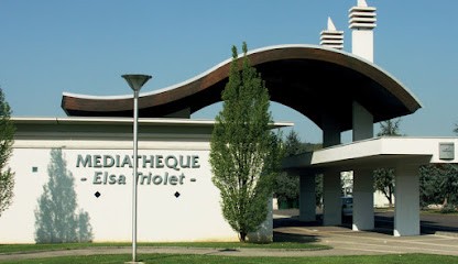 Media Elsa Triolet, Bibliothèque à Pierre-Bénite