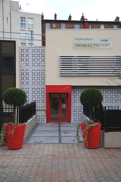 Médiathèque Jacques Prévert, Bibliothèque à Colombes