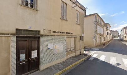 Bibliothèque De Fleurance, Bibliothèque à Fleurance