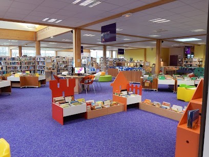 Intercommunal Media Library Georges Pompidou, Bibliothèque à Saint-Leu-la-Forêt