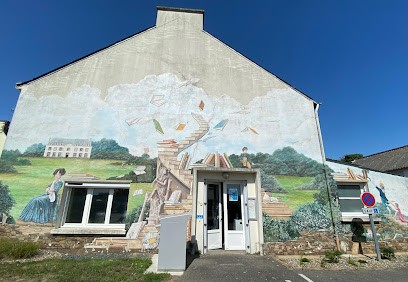 Bibliothèque, Bibliothèque à Pluneret