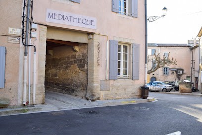 Médiathèque de Caromb, Bibliothèque à Caromb
