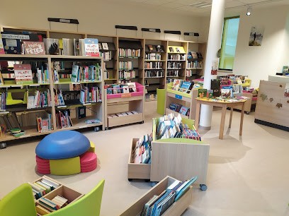 Bibliothèque De Laz, Bibliothèque à Laz