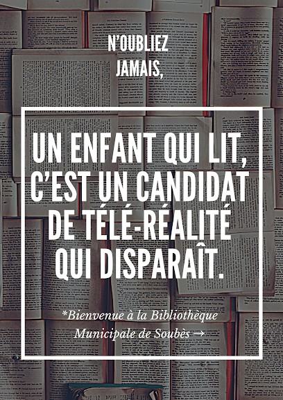 Bibliothèque De Soubès, Bibliothèque à Soubès
