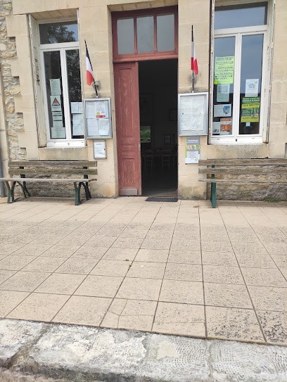 Mairie Bibliothèque, Bibliothèque à Lamothe-Fénelon