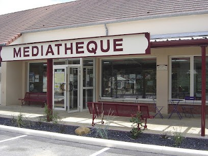 Médiathèque Elisabeth Canziani, Bibliothèque à Gron