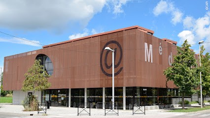 Médiathèque CAPI Agnès Varda à L'Isle d'Abeau, Bibliothèque à L'Isle-d'Abeau