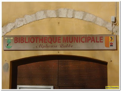 Bibliothèque Alphonse Rabbe, Bibliothèque à Riez