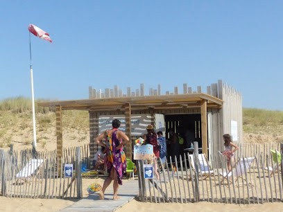 Bibliothèque De Plage, Bibliothèque à L'Aiguillon-sur-Mer
