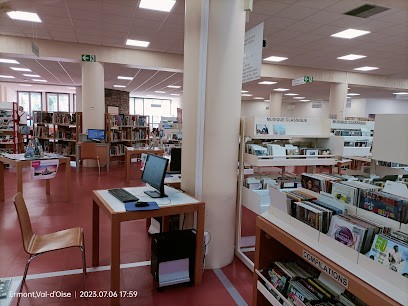 Médiathèque Intercommunale André Malraux, Bibliothèque à Ermont