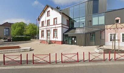 Médiathèque Du Rhin, Bibliothèque à Rosenau