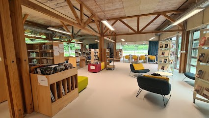 Médiathèque Aubrac-Laguiole, Bibliothèque à Laguiole