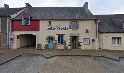 Médiathèque Le Mille Feuille, Bibliothèque à Bourgbarré