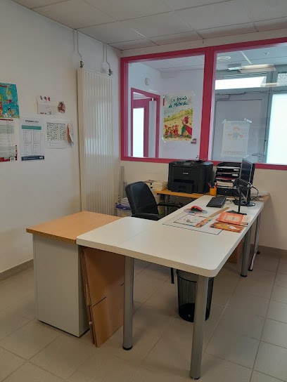 Bibliothèque Château-Gaillard, Bibliothèque à Château-Gaillard