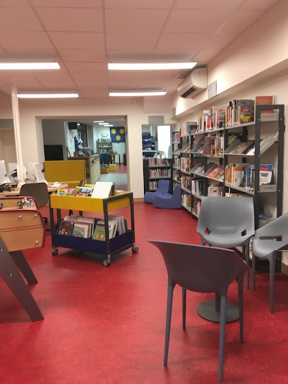 Bibliothèque De Blasimon, Bibliothèque à Blasimon