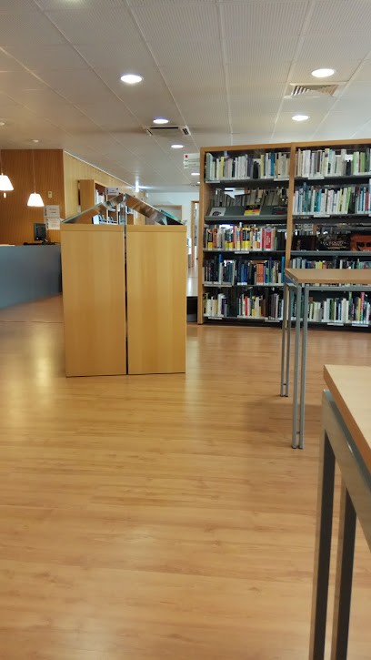 Médiathèque Les Quatre-Chemins, Bibliothèque à La Trinité