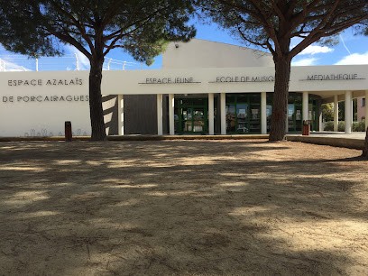 Médiathèque Azalaïs, Bibliothèque à Portiragnes