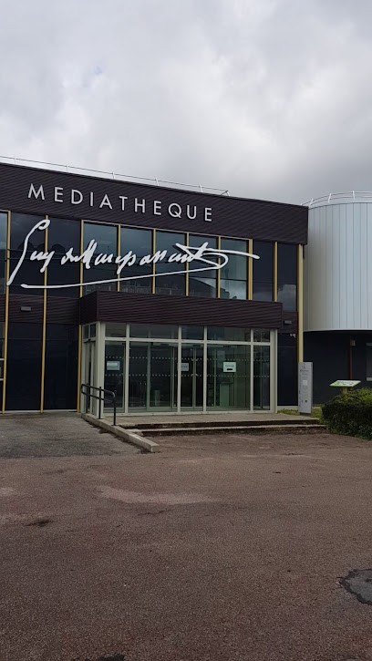 Bibliothèque - Médiathèque Guy De Maupassant, Bibliothèque à Yvetot