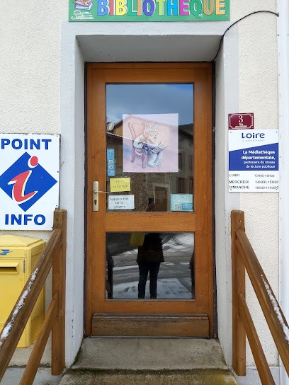 Bibliothèque De Saint-Just-en-Bas, Bibliothèque à Saint-Just-en-Bas