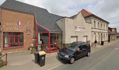 Bibliothèque Jules Caron, Bibliothèque à Elnes