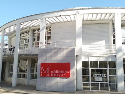 Médiathèque Boris Vian, Bibliothèque à Tremblay-en-France