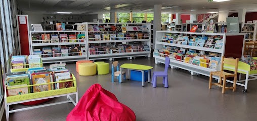 Médiathèque Francis Huster, Bibliothèque à Nozay