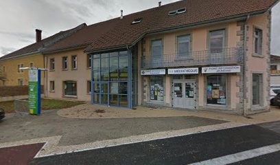 Médiathèque intercommunale Frasne Drugeon, Bibliothèque à Frasne