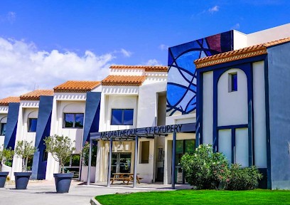 Médiathèque Municipale St Exupéry, Bibliothèque au Barcarès