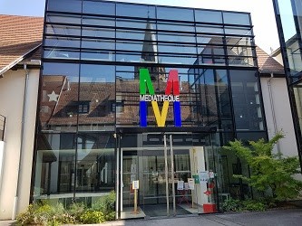 Médiathèque Ludothèque Pays de Rouffach Vignobles et Châteaux, Bibliothèque à Rouffach