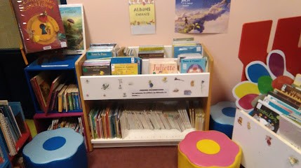 Bibliothèque Micheline Brinon, Bibliothèque à Saint-Thibault-des-Vignes