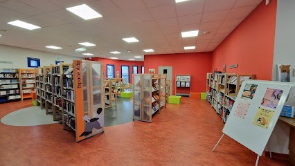 Médiathèque Le Réservoir, Bibliothèque à Lespignan