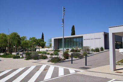 Bibliothèque Jean D'Ormesson, Bibliothèque à Vendargues