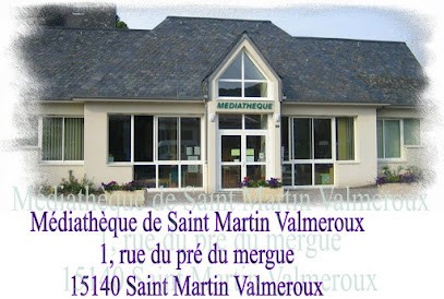Médiathèque de Saint-Martin-Valmeroux, Bibliothèque à Saint-Martin-Valmeroux